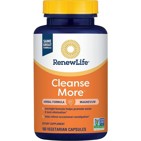 Renew Life Detox Cleanse: Bloating Regularity Overnight Relief