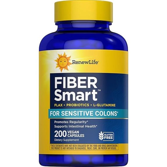 Renew Life Fiber Smart for Sensitive Colons (200 capsules)