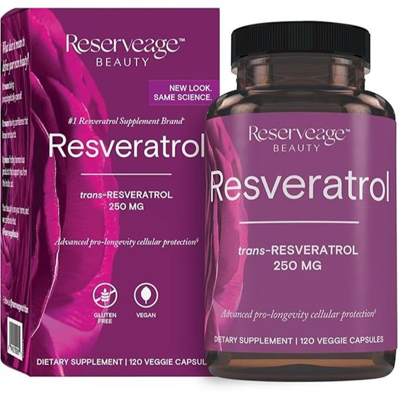 reserveage resveratrol 250mg capsules