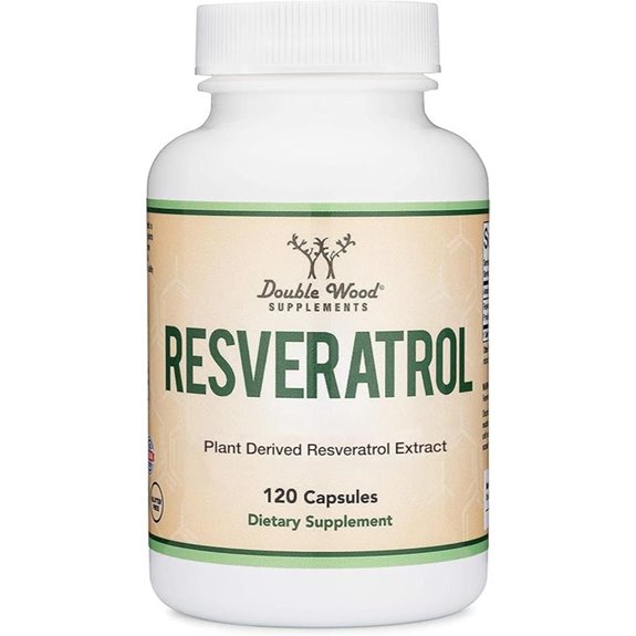 Resveratrol 500mg 120 Capsules for Healthy Aging