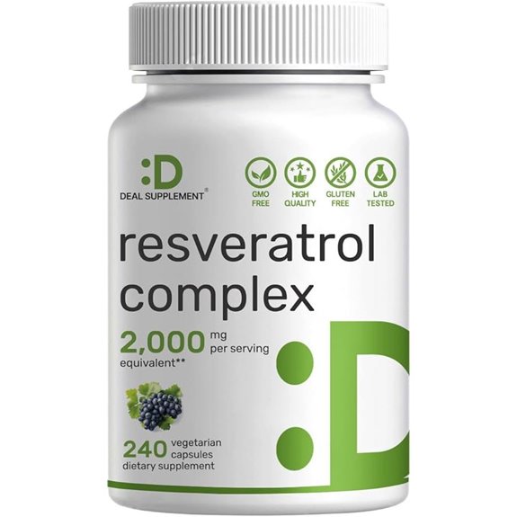 Resveratrol Complex 2,000mg – Antioxidant for Aging