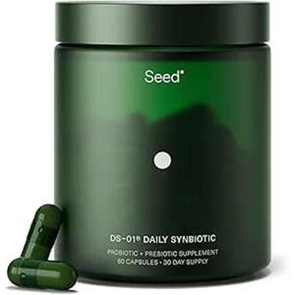Seed DS-01 Daily Synbiotic for Digestive Health (60 Capsules)
