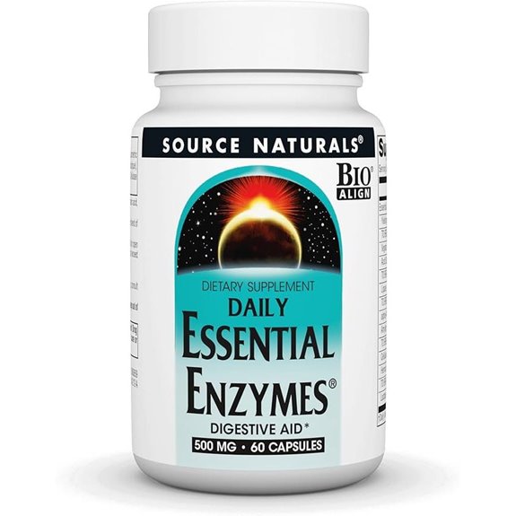 Source Naturals Essential Enzymes 60 Capsules (Bioligned)