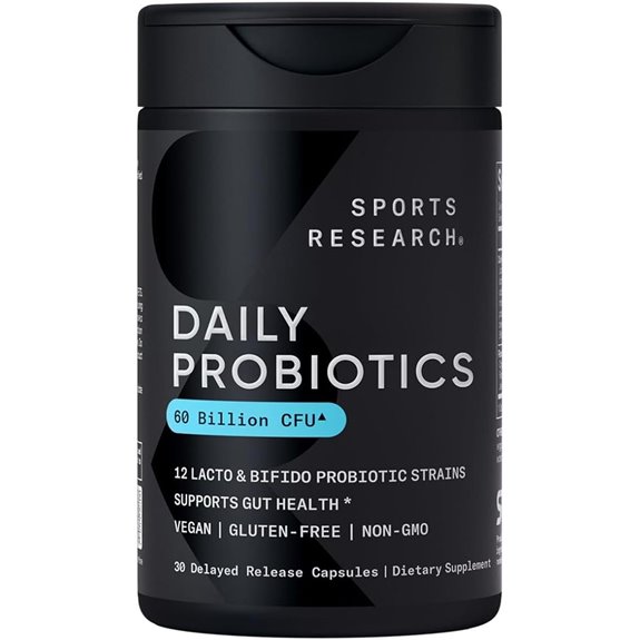 Sports Research Probiotics with Prebiotics 60B CFU