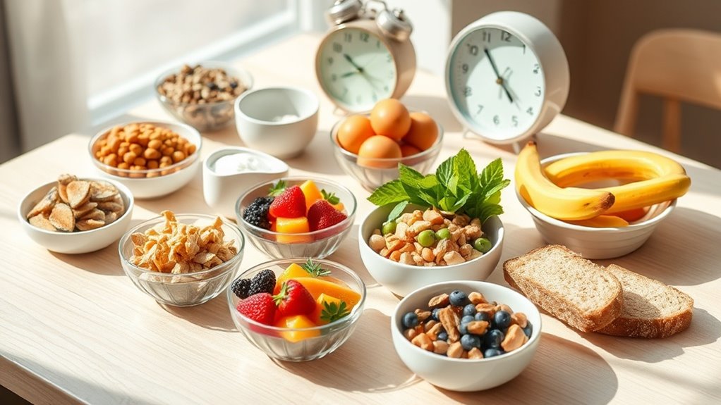 steady balanced daily nourishment cadence