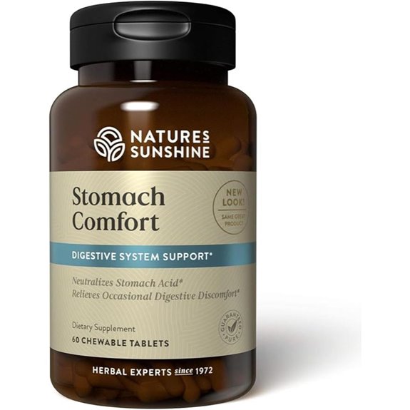 Stomach Comfort Chewables for Digestive Support (60)