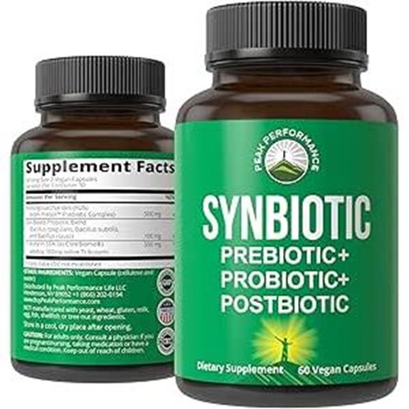 Synbiotic 3-in-1: Prebiotic Probiotic Postbiotic Capsule