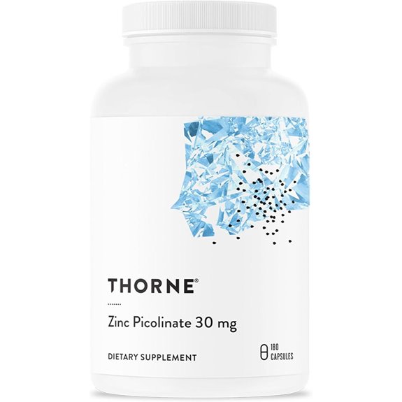 thorne zinc picolinate 30mg capsules