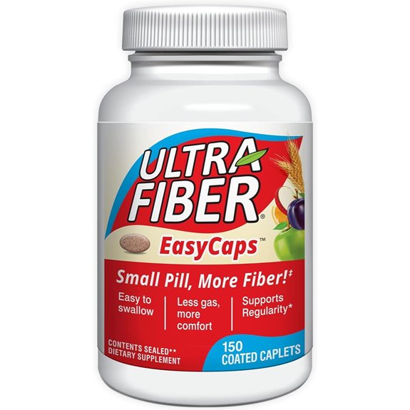 Ultra-Fiber Caplets: High-Fiber Supplement 150ct