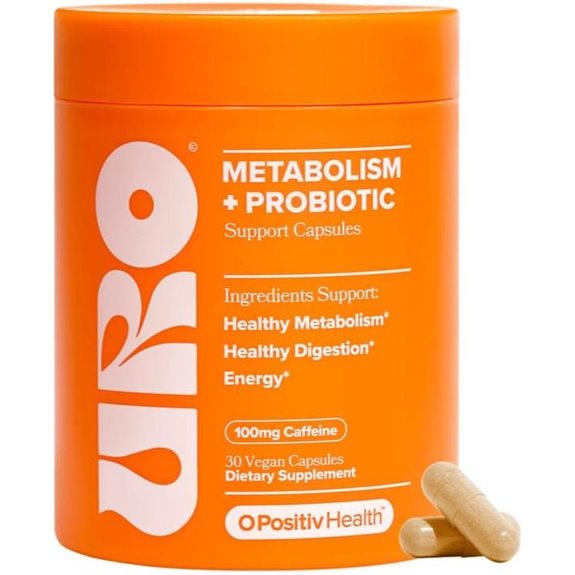 URO Metabolism + Probiotic Support Capsules (30 Servings)