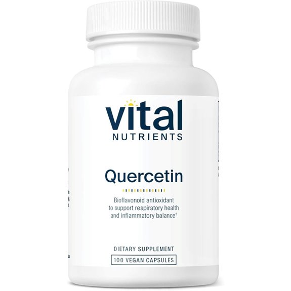 Vital Nutrients Quercetin Supplement with Bioflavonoids 500mg