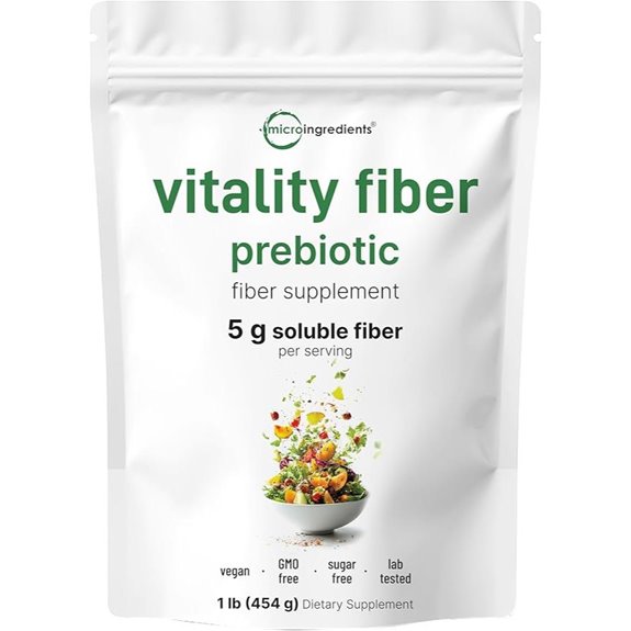 Micro Ingredients Vitality Prebiotic Fiber Powder (1lb)