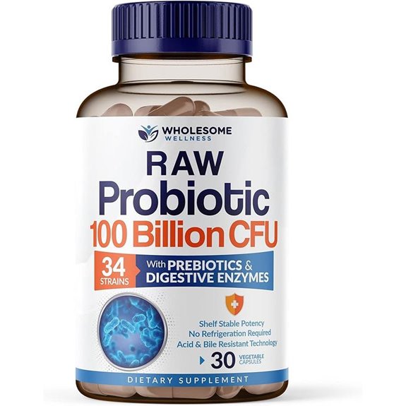 Wholesome Wellness Probiotics 100 Billion CFU for Adults