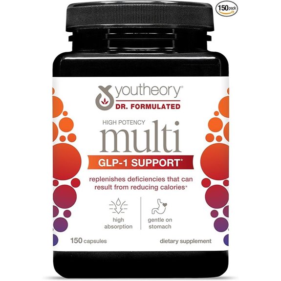 Youtheory High Potency GLP-1 Multivitamin (150)