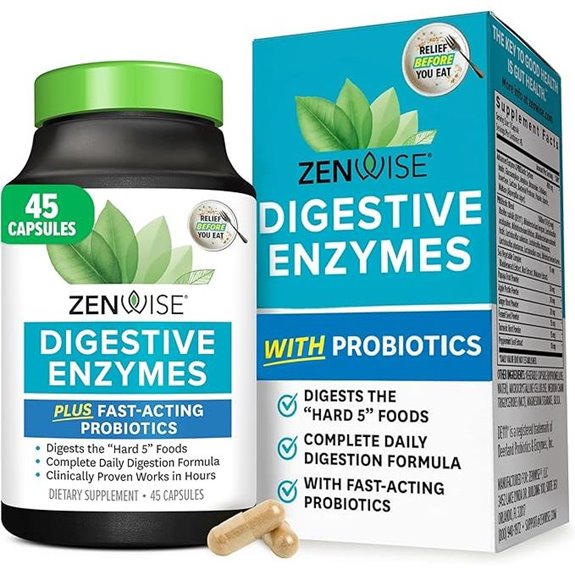 Zenwise Digestive Enzymes for Gut Health & Bloating (45)