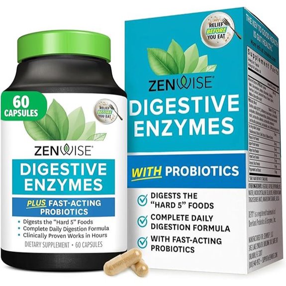 Zenwise Digestive Enzymes for Digestive Health & Bloating