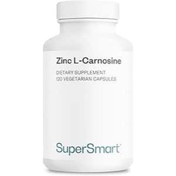 SuperSmart Zinc L-Carnosine 75mg Daily (120 Veg Caps)