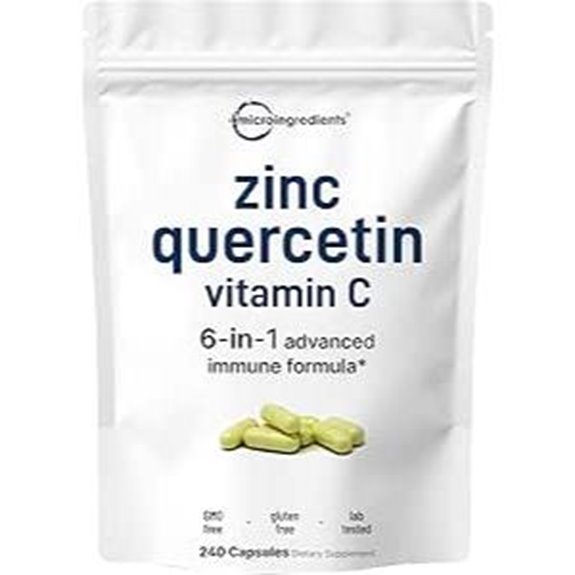 Zinc Quercetin with Vitamin C Immune Support